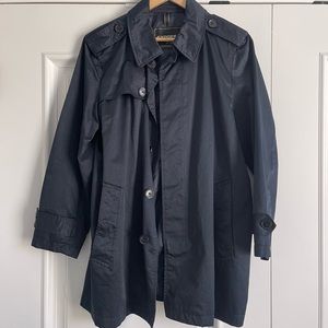 Express navy blue pea coat jacket- men’s - medium